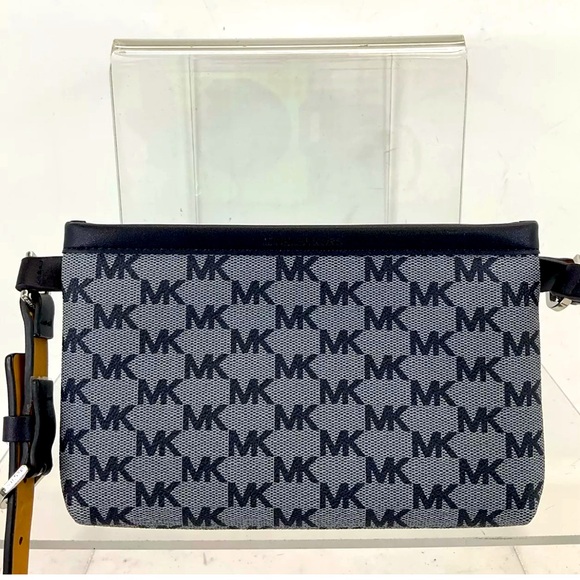 MICHAEL Michael Kors Handbags - NWOT MICHAEL Michael Kors Blue Signature Waist Bag